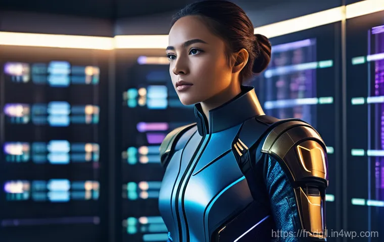 디지털 공유지와 디지털 권리 - **Prompt: "A vibrant, panoramic digital landscape designed as a harmonious public park. Diverse indi...